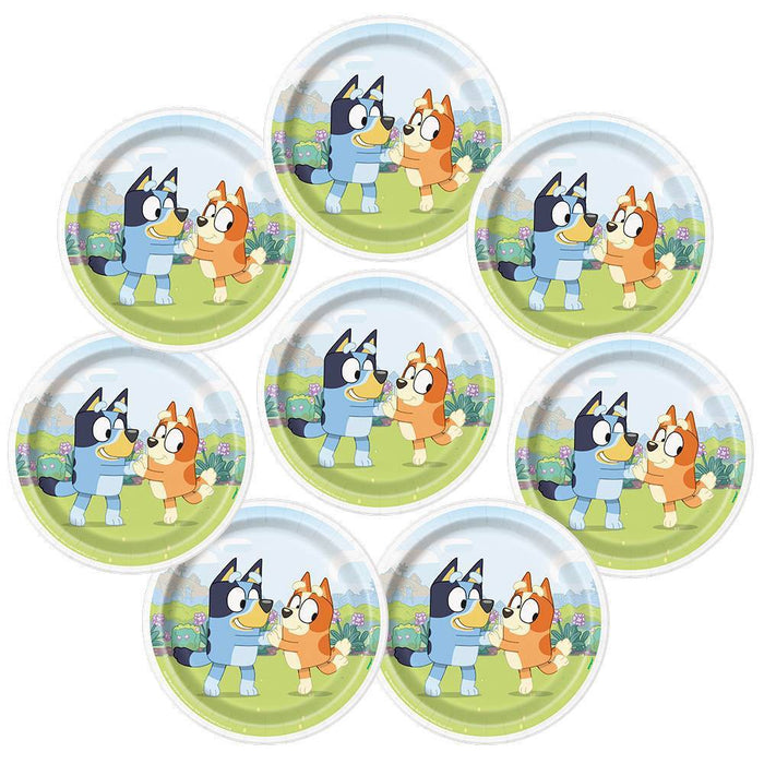 8ct Bluey Paper Plates