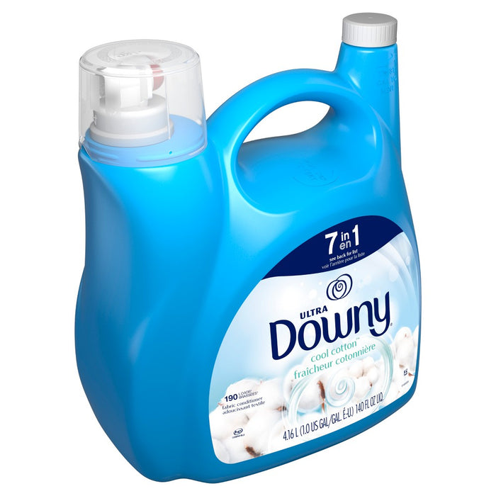 Downy Cool Cotton Scent Liquid Fabric Conditioner (Fabric Softener) - 140 fl oz