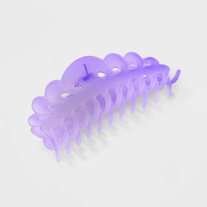 Jumbo UV Claw Hair Clip - Wild Fable Clear/Purple