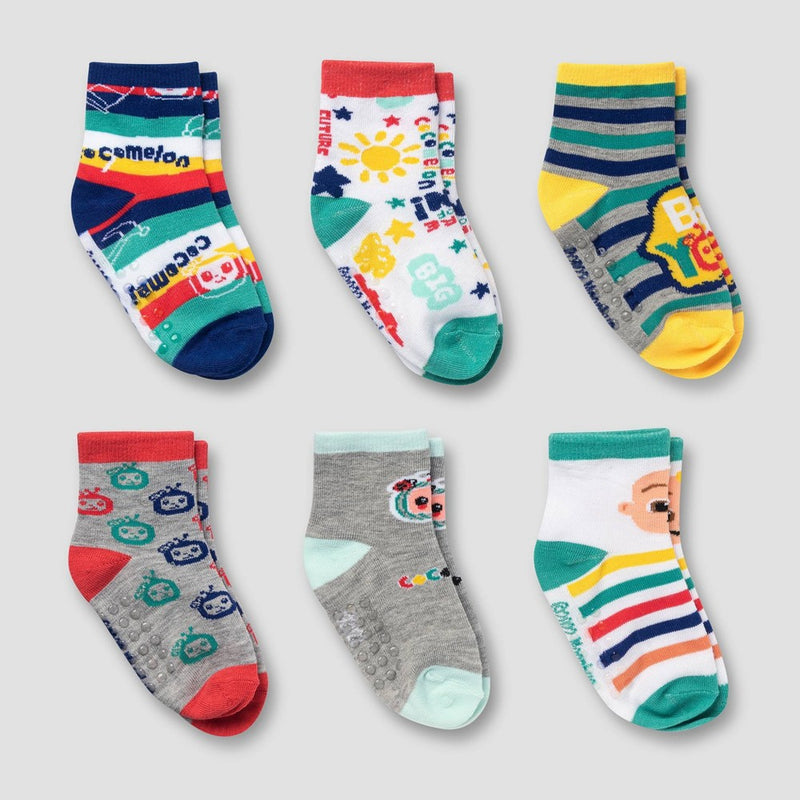 Toddler Cocomelon Ankle Socks - 2T-3T