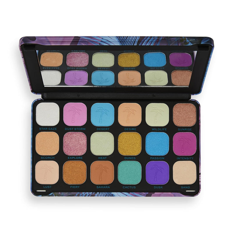 Makeup Revolution Forever Flawless Eyeshadow Palette - Desert Desire - 0.77oz