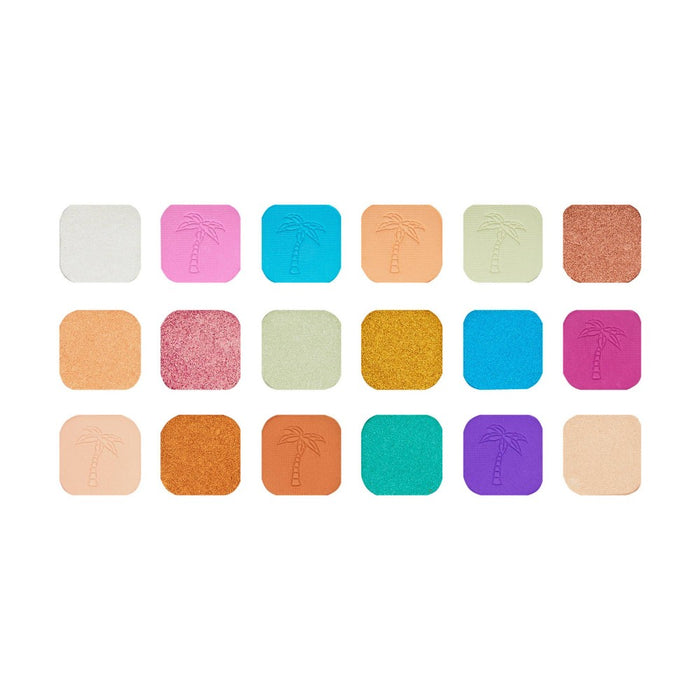 Makeup Revolution Forever Flawless Eyeshadow Palette - Desert Desire - 0.77oz