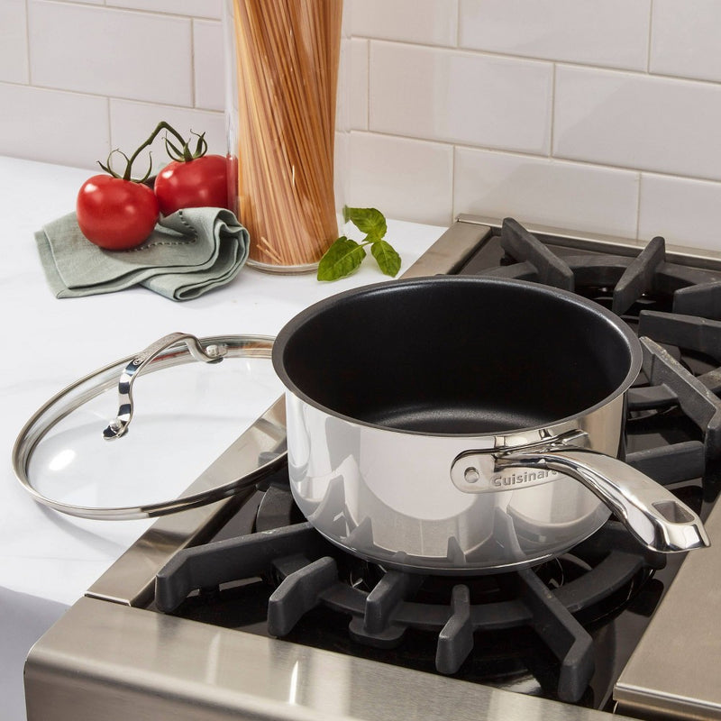 Cuisinart Classic 3qt Non-Stick Saucepan with Cover - 8319-20NS