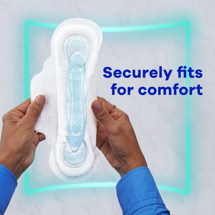 Always Maxi Pads Long Super Absorbency Unscented with Wings - Size 2 - 42ct