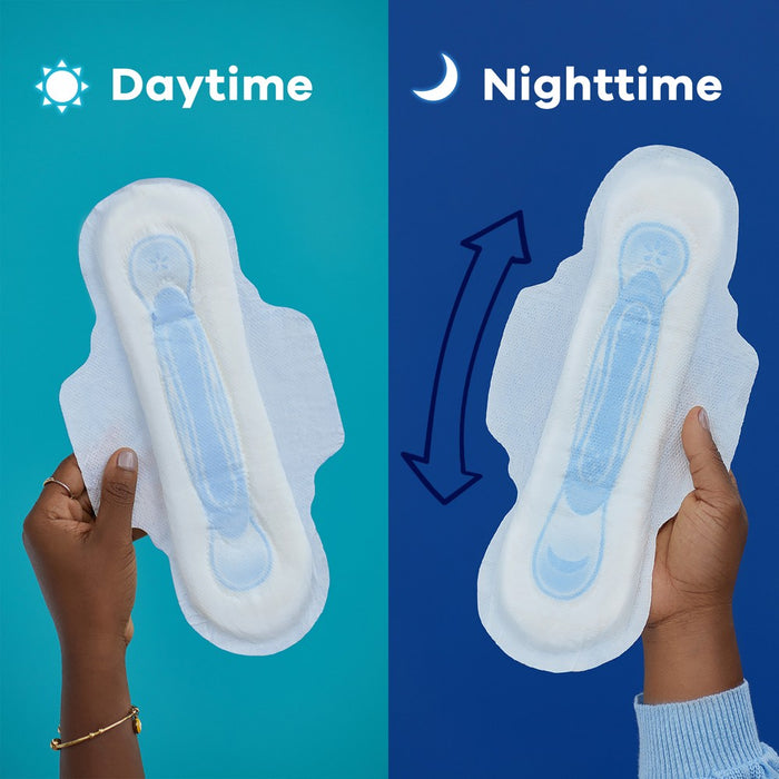 Always Maxi Pads Long Super Absorbency Unscented with Wings - Size 2 - 42ct