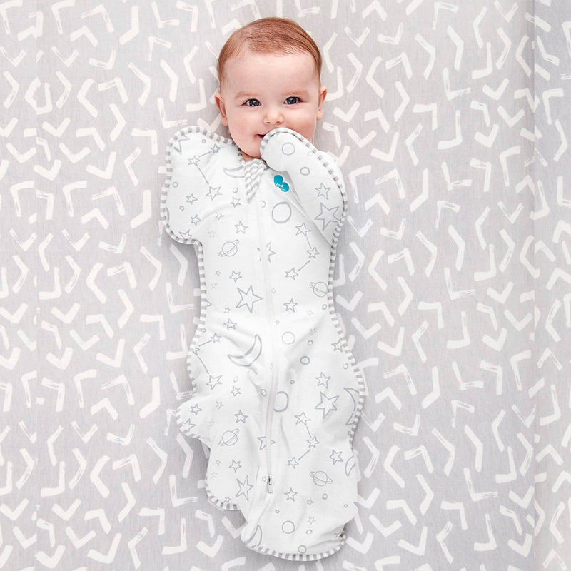 Love To Dream Swaddle UP Silky-Lux Swaddle Wrap - Gray - Newborn