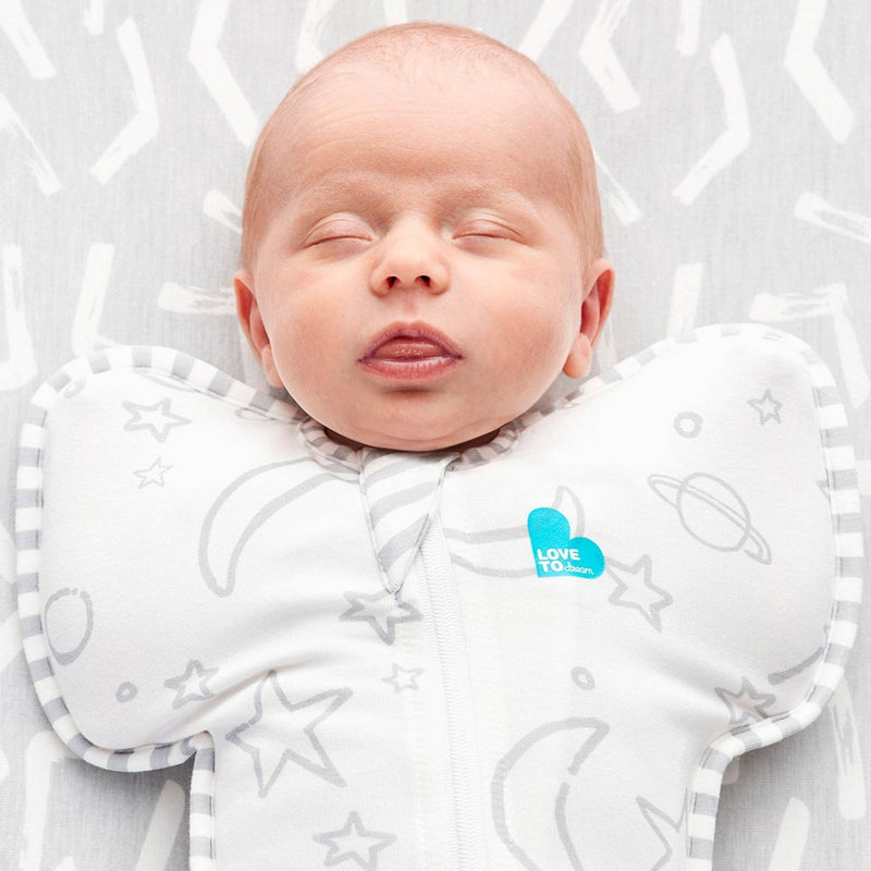 Love To Dream Swaddle UP Silky-Lux Swaddle Wrap - Gray - Newborn