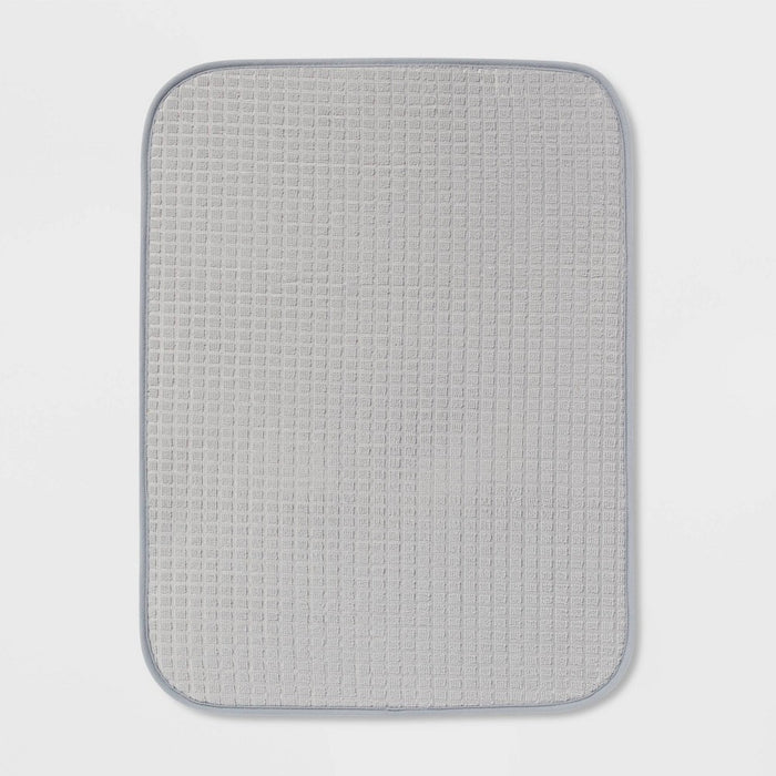 18"x 24" Drying Mat Light Gray - Brightroom
