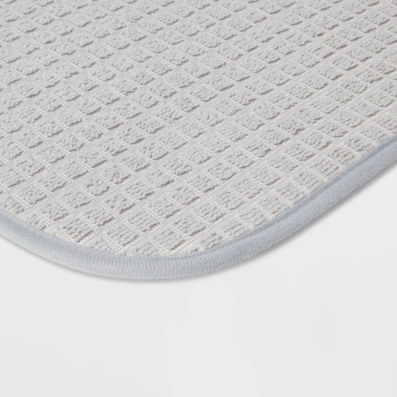 18"x 24" Drying Mat Light Gray - Brightroom