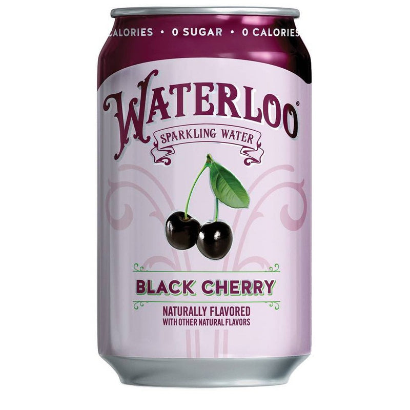 Waterloo Black Cherry Sparkling Water - 8pk/12 fl oz Cans