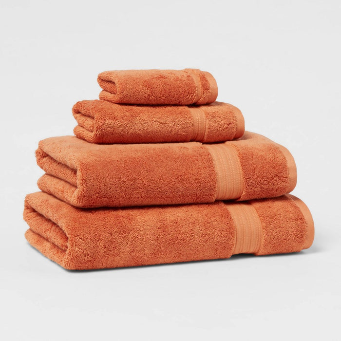 Antimicrobial Hand Towel Orange - Threshold