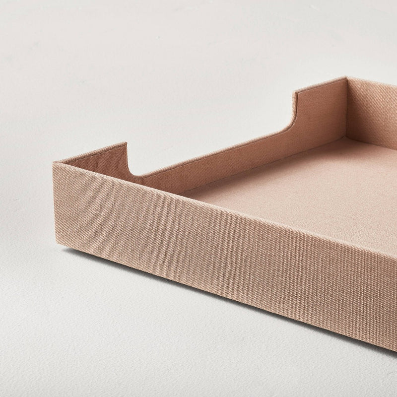 Fabric Paper Tray Light Brown - Hearth & Hand with Magnolia