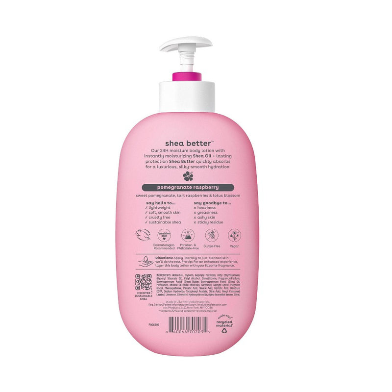 eos Shea Better Moisture Body Lotion - Pomegranate Raspberry - 16 fl oz