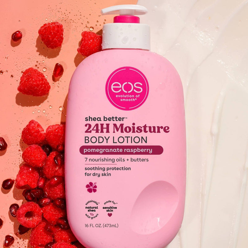 eos Shea Better Moisture Body Lotion - Pomegranate Raspberry - 16 fl oz