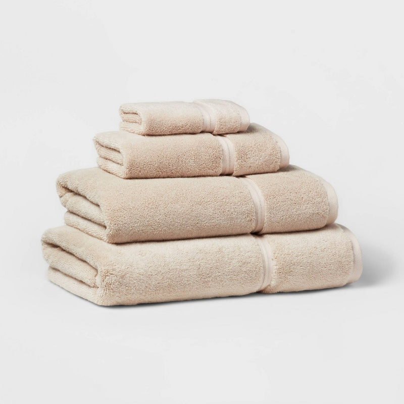 Spa Plush Bath Towel Almond - Threshold
