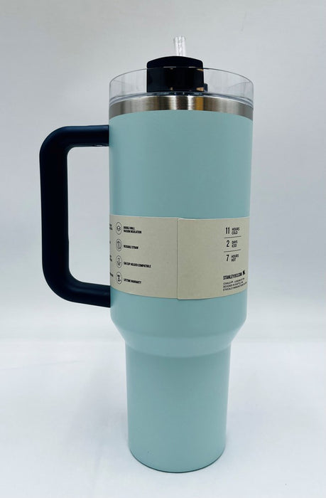 Stanley 40oz Stainless Steel H2.0 Flowstate Quencher Tumbler - Watercolor Blue