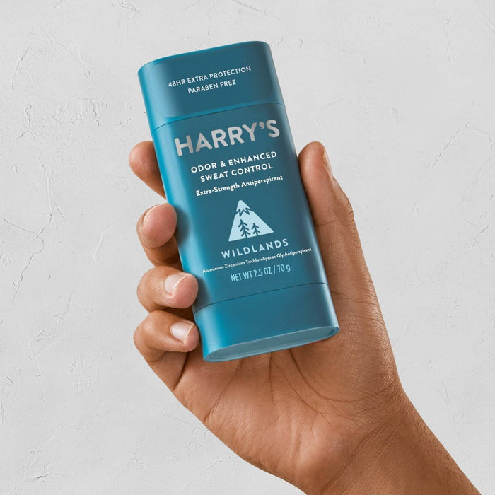 Harry's Wildlands Extra-Strength Antiperspirant Stick for Men - Woodsy Scent - 2.5oz