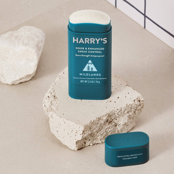 Harry's Wildlands Extra-Strength Antiperspirant Stick for Men - Woodsy Scent - 2.5oz