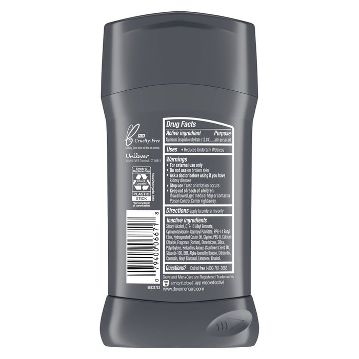 Dove Men+Care 72-Hour Antiperspirant & Deodorant Stick - Clean Comfort - 2.7oz