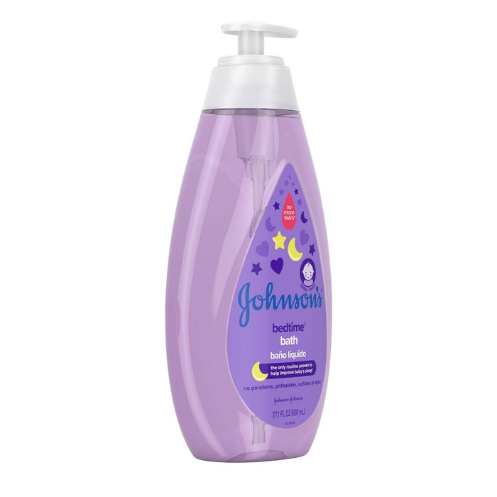Johnson's Bedtime Baby Bath with Soothing Natural Calm Aromas, Hypoallergenic - 27.1oz]