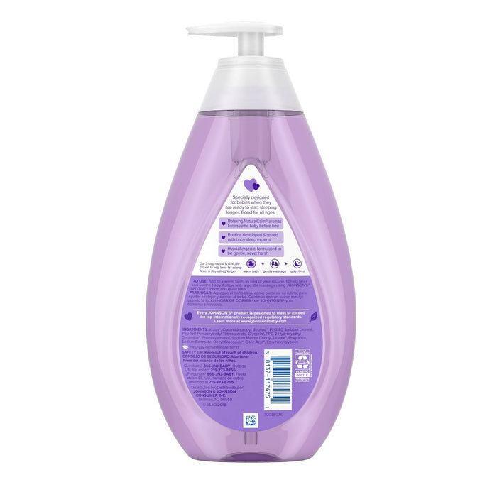 Johnson's Bedtime Baby Bath with Soothing Natural Calm Aromas, Hypoallergenic - 27.1oz]
