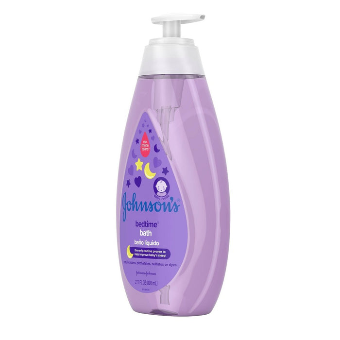 Johnson's Bedtime Baby Bath with Soothing Natural Calm Aromas, Hypoallergenic - 27.1oz]