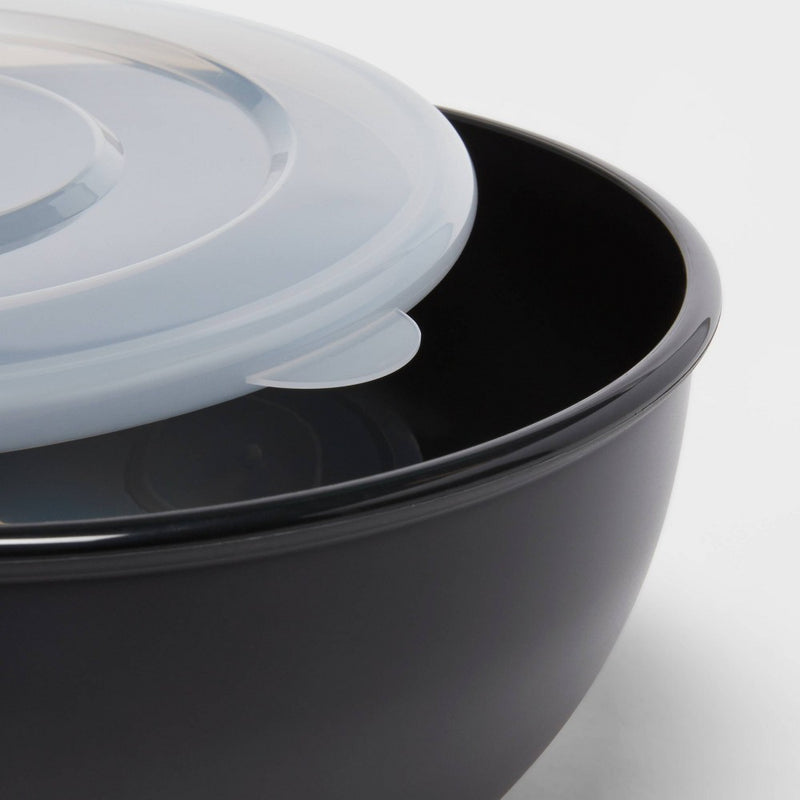 Lidded Mixing Bowl Black - Room Essentials