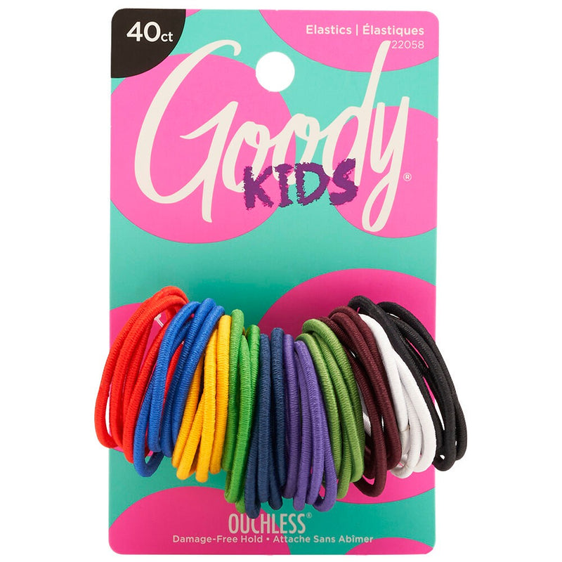 Goody Girls' Ouchless Medium Elastics - 2mm - 40ct