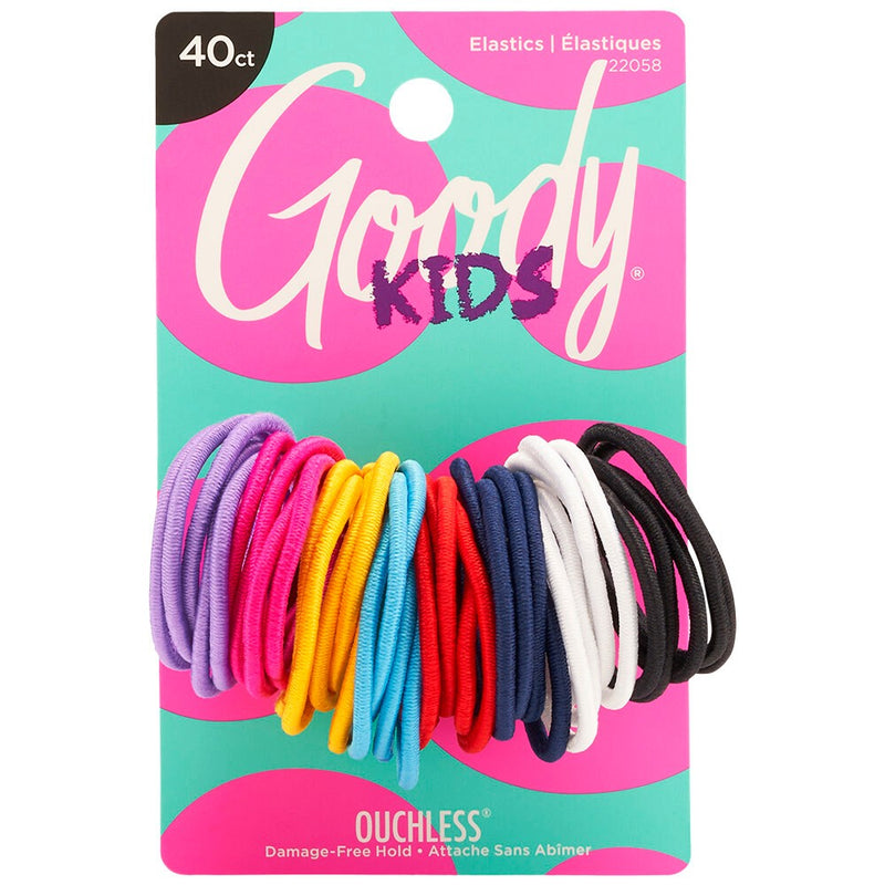 Goody Girls' Ouchless Medium Elastics - 2mm - 40ct