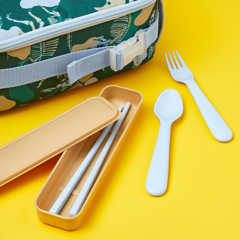 Cutlery Set Beige/Blue - Cat & Jack