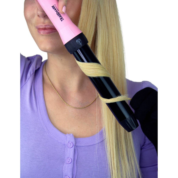 Trademark Beauty Mood Interchangeable Hair Curling Iron - 1.25" Barrel