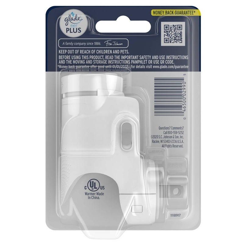 Glade PlugIns Plus Scented Oil Air Freshener Warmer - 1ct