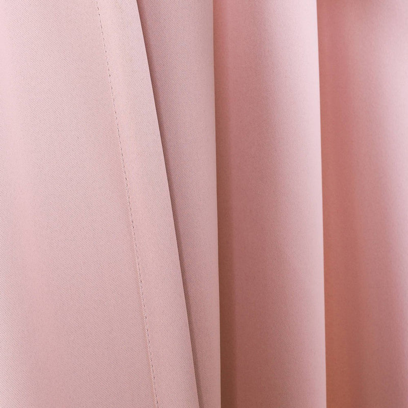 84"x52" Insulated Back Tab Blackout Window Curtain Panels Pink - Lush Decor (LOCAL PICKUP ONLY)