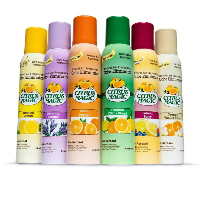 Citrus Magic Odor Eliminating Tropical Air Freshener - Fresh Citrus - 3 fl oz