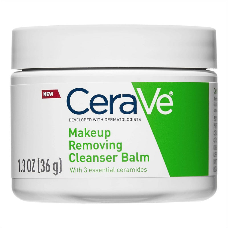CeraVe Hydrating Makeup Cleansing Balm, Travel Size - Unscented - 1.3 oz