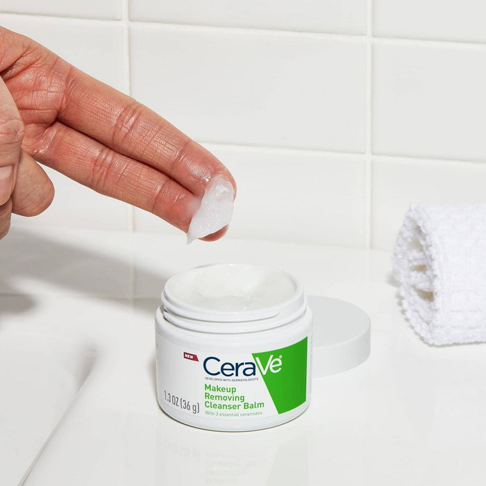 CeraVe Hydrating Makeup Cleansing Balm, Travel Size - Unscented - 1.3 oz