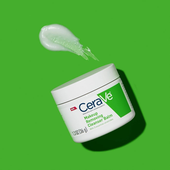 CeraVe Hydrating Makeup Cleansing Balm, Travel Size - Unscented - 1.3 oz