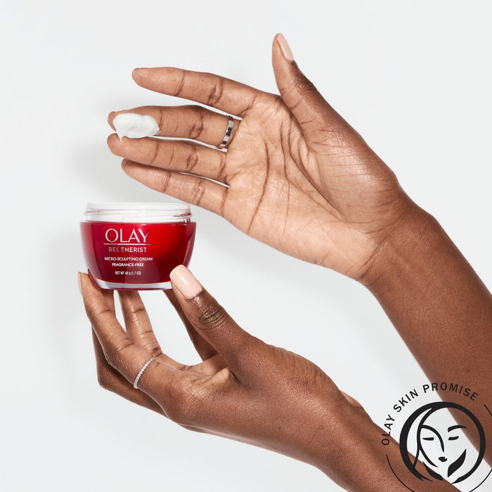 Olay Regenerist Micro-Sculpting Cream Face Moisturizer Fragrance-Free - 1.7oz