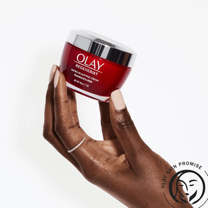 Olay Regenerist Micro-Sculpting Cream Face Moisturizer Fragrance-Free - 1.7oz