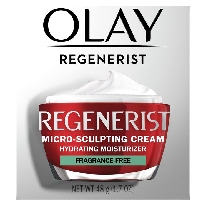 Olay Regenerist Micro-Sculpting Cream Face Moisturizer Fragrance-Free - 1.7oz