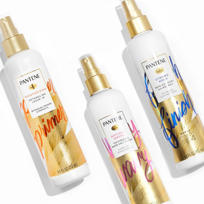 Pantene Pro-V Texturizing Sea Salt Spray for Natural Waves - 8.5oz