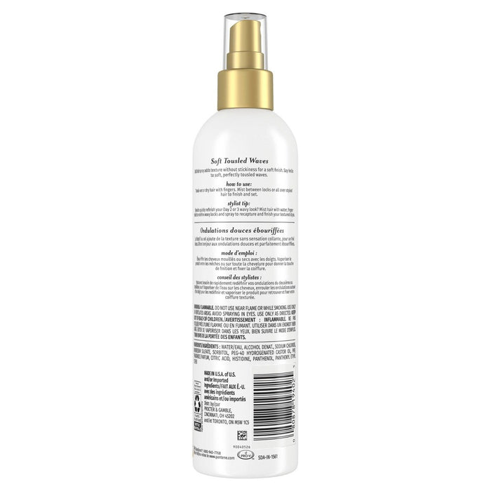 Pantene Pro-V Texturizing Sea Salt Spray for Natural Waves - 8.5oz