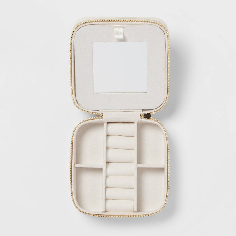 Small Travel Accessory Organizer Ivory - Brightroom