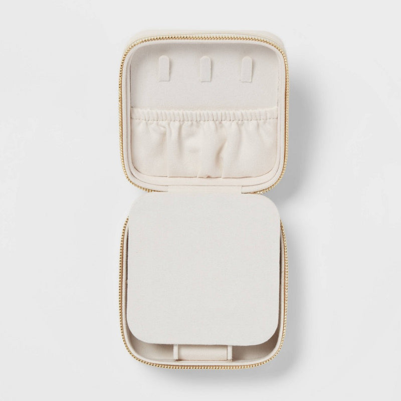 Small Travel Accessory Organizer Ivory - Brightroom