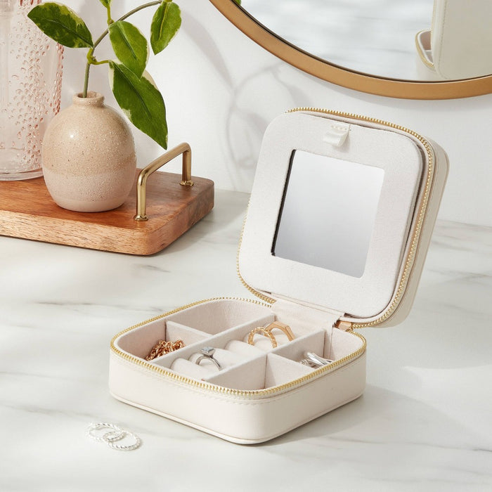 Small Travel Accessory Organizer Ivory - Brightroom