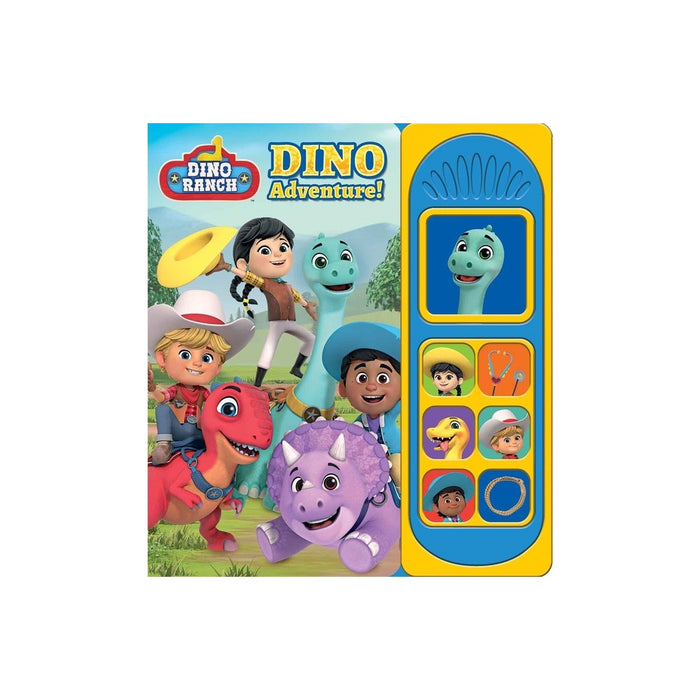 Dino Ranch - Dino Adventure! - Little Sound (Board Book)