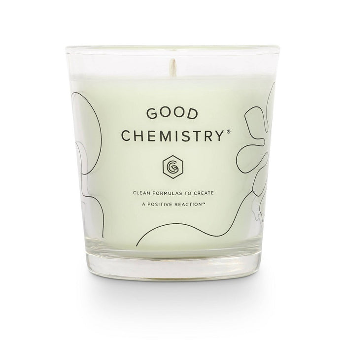 Good Chemistry Refillable Glass Candle Mint and Lit - 8.3 oz