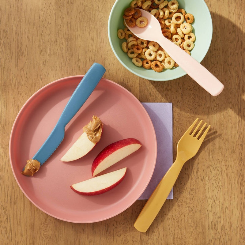 18pc Plastic Kids' Silverware Set - Pillowfort