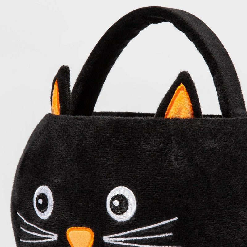 Cat Plush Halloween Trick or Treat Pail - Hyde & EEK! Boutique