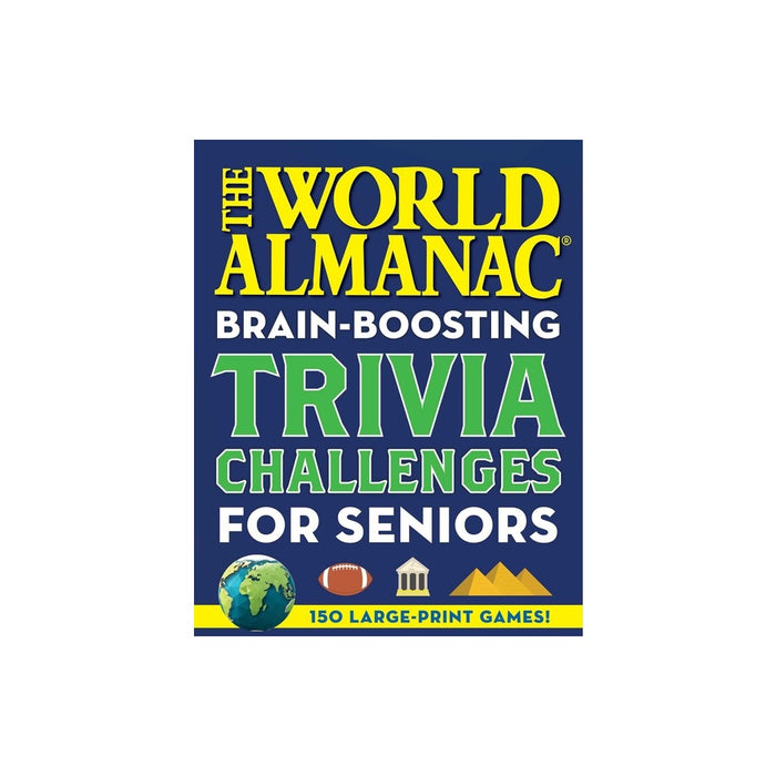 The World Almanac Brain-Boosting Trivia Challenges - (Paperback)